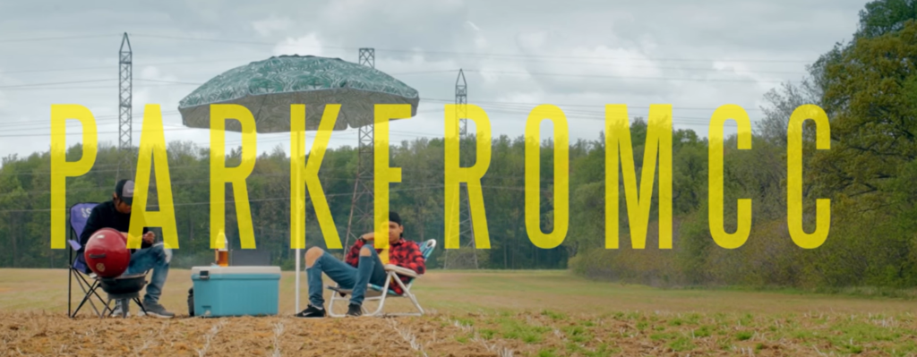 Frame from Ryan's first production outside of school,  "Restore Me" music video for ParkfromCC.